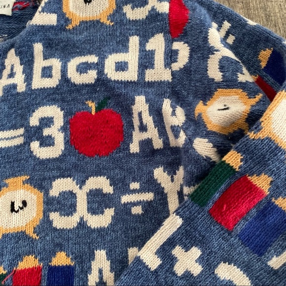 Marisa Christine ABC Sweater Size Petite Medium - Picture 4 of 12